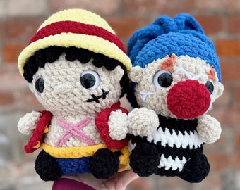 Chibi Pirate Enemies Crochet Pattern