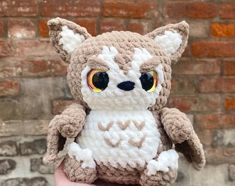 Patrón de crochet para cachorro de oso búho