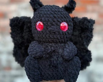 Baby Mothman Crochet Pattern