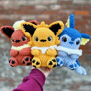 1st Gen Fox Crochet Pattern Bundle