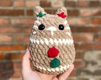 Gingerbread Kitty Crochet Pattern