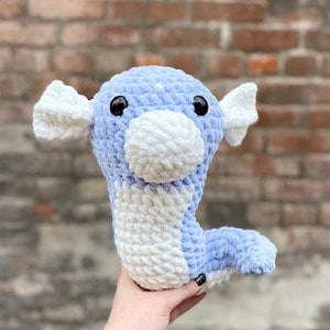 Drachen Wurm Häkelanleitung