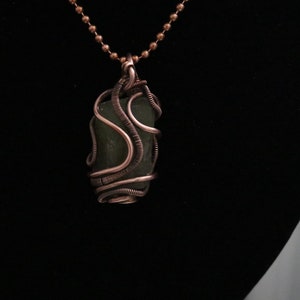green fluorite necklace