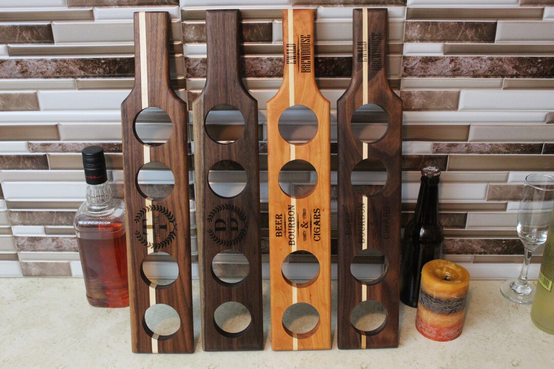 Custom Beer Flights, Flight Board, Beer Flight Board, Wine Flight Board