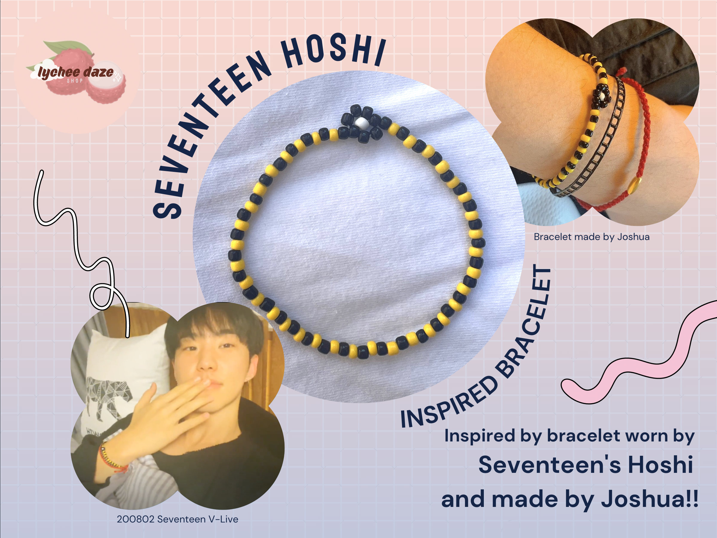 SEVENTEEN JOSHUA ラバーバンド セット JOSHUA ラバーバンド あわただしく SEVENTEEN