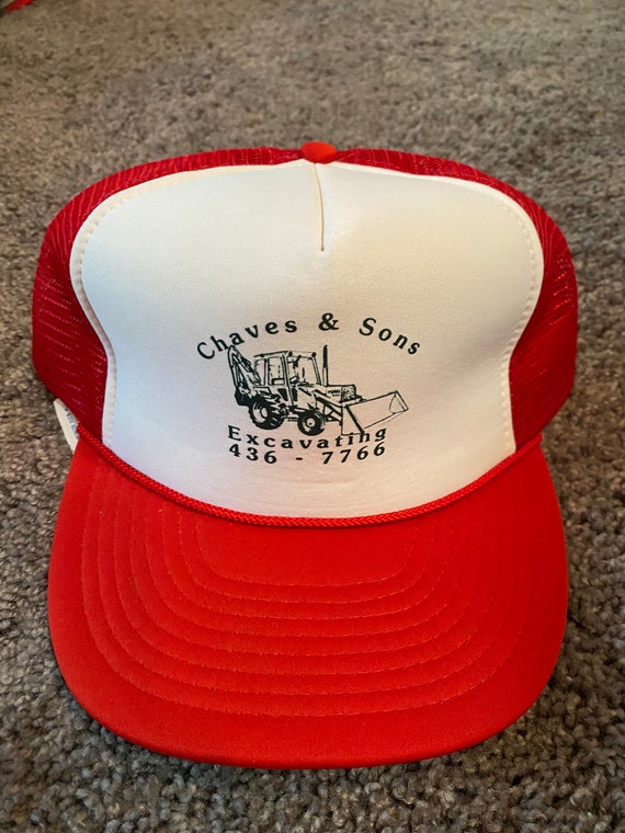 Vintage Chaves and Sons excavating SnapBack truck… - image 1