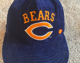 Chicago Bears Corduroy Hat | Etsy