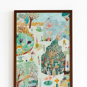 250-PC Jigsaw Art Puzzle Framing Kit Gift Set