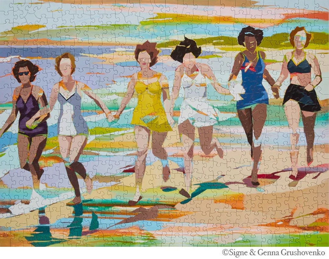 500PC Jigsaw Art Puzzle Framing Kit Gift Set Etsy