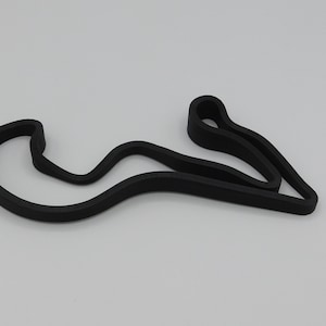 Atlanta Motorsports Park To Scale Elevation