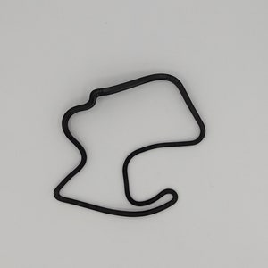 Laguna Seca Raceway with Elevation
