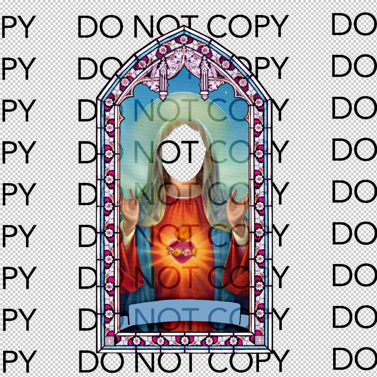 PNG Prayer Candle Templates set of 4 Digital Download Etsy