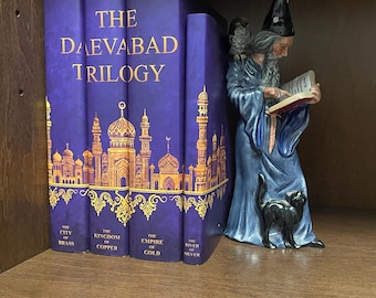 Trilogía Daevabad personalizada: fundas y sobrecubiertas inspiradas en libros - Diseños de paisajes urbanos de Oriente Medio - LEA LA DESCRIPCIÓN para obtener instrucciones