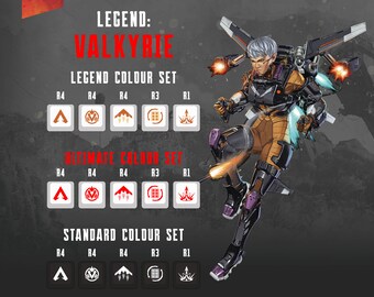 ヴァルキリー Apex Legends キーキャップ：レジェンドアビリティ - OEM
