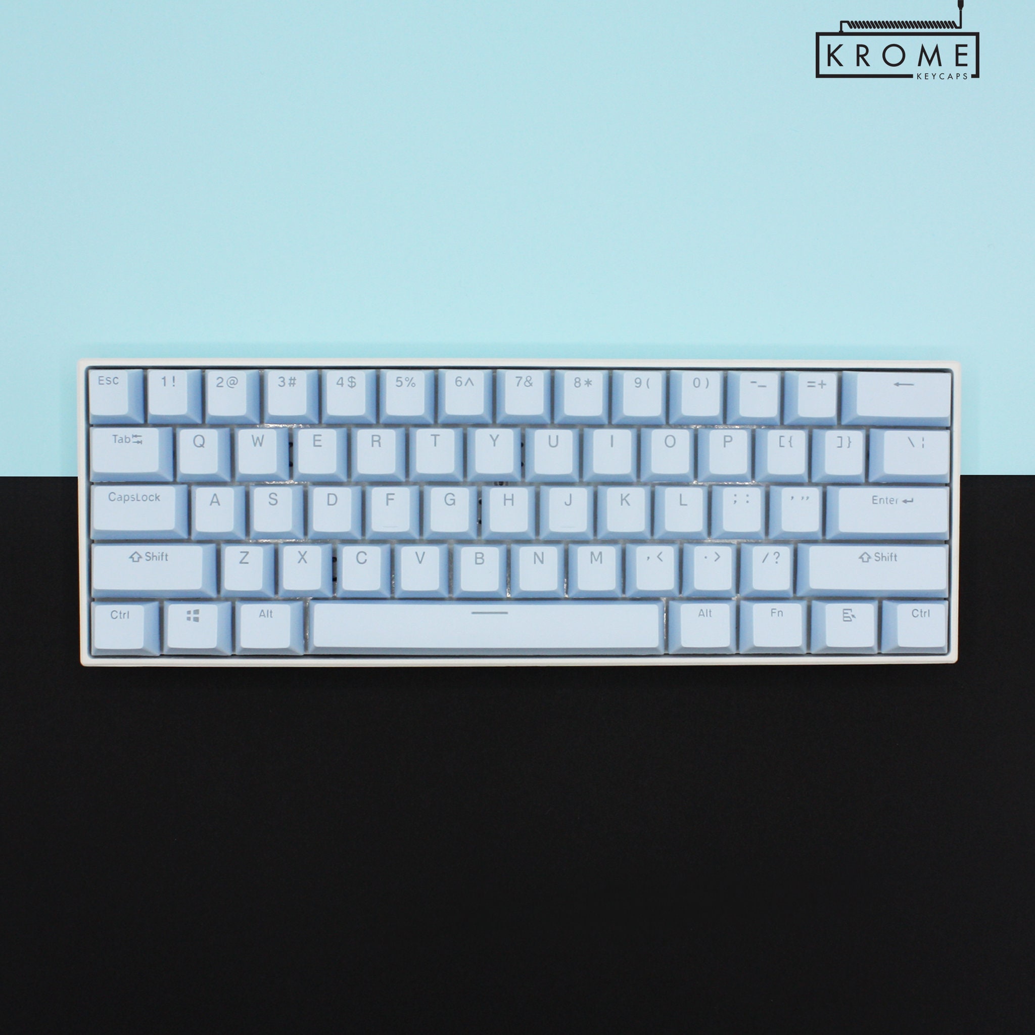 136 teclas de teclado Keycap Set, Cherry Mx PBT keycaps, Blue