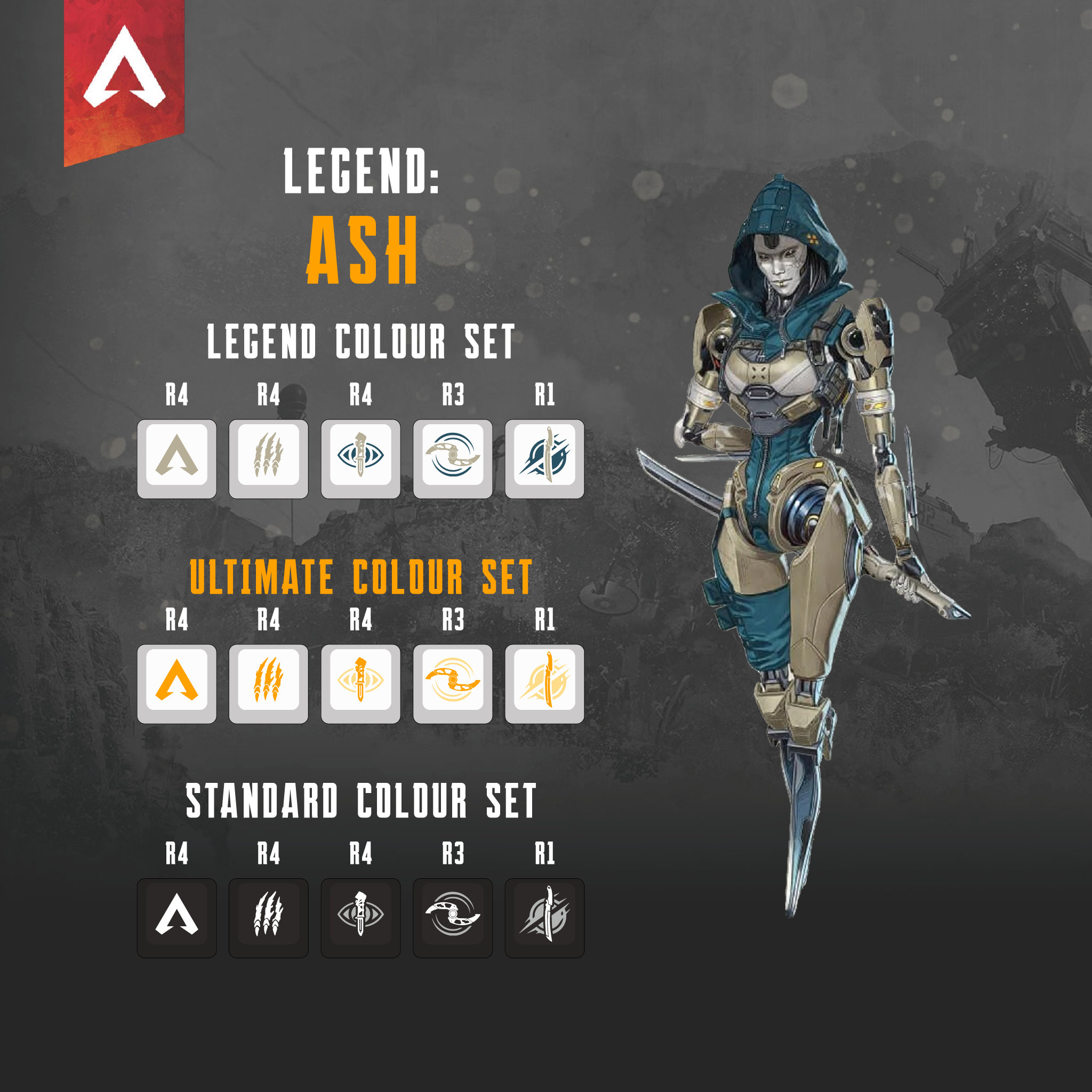 Apex legends ash - Etsy 日本