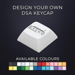 Custom DSA PBT Keycap: Cherry MX Switch Compatible