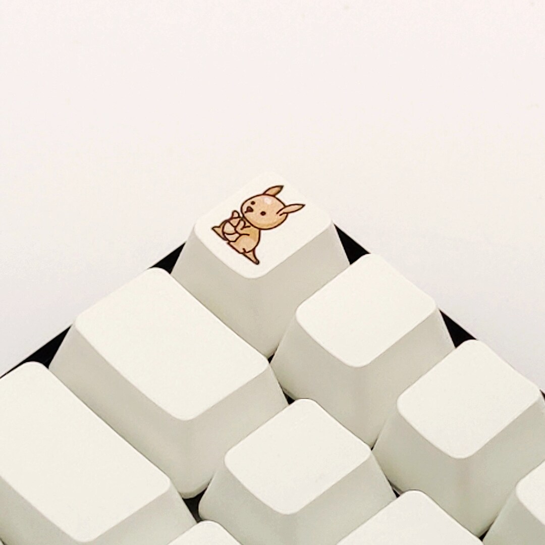 Oem R1 R2 R3 R4 Key Cap Cute Kangaroo Custom Keycap - R4/R3/R2/R1 - OEM Profile - Fits Cherry ...
