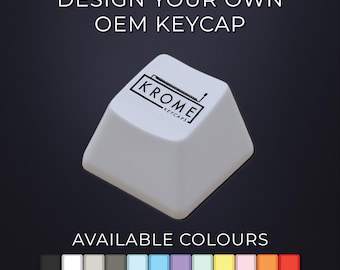 Custom Keycap: UV Printed PBT, Cherry MX Compatible