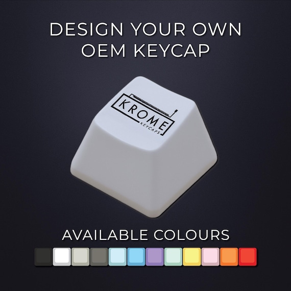 Custom Keycap: UV Printed PBT, Cherry MX Compatible