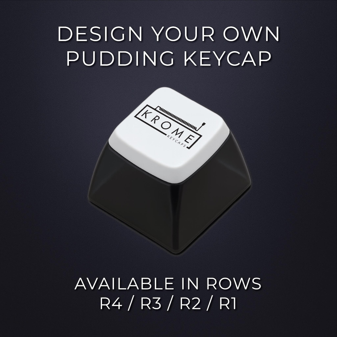 Create Your Own Custom Keycaps - PBT Pudding Keycaps - Available in R4 ...