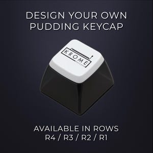 Tecla PBT Pudding personalizada: perfil ASA, compatible con Cherry MX