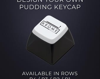 Custom PBT Pudding Keycap: ASA Profile, Cherry MX Compatible