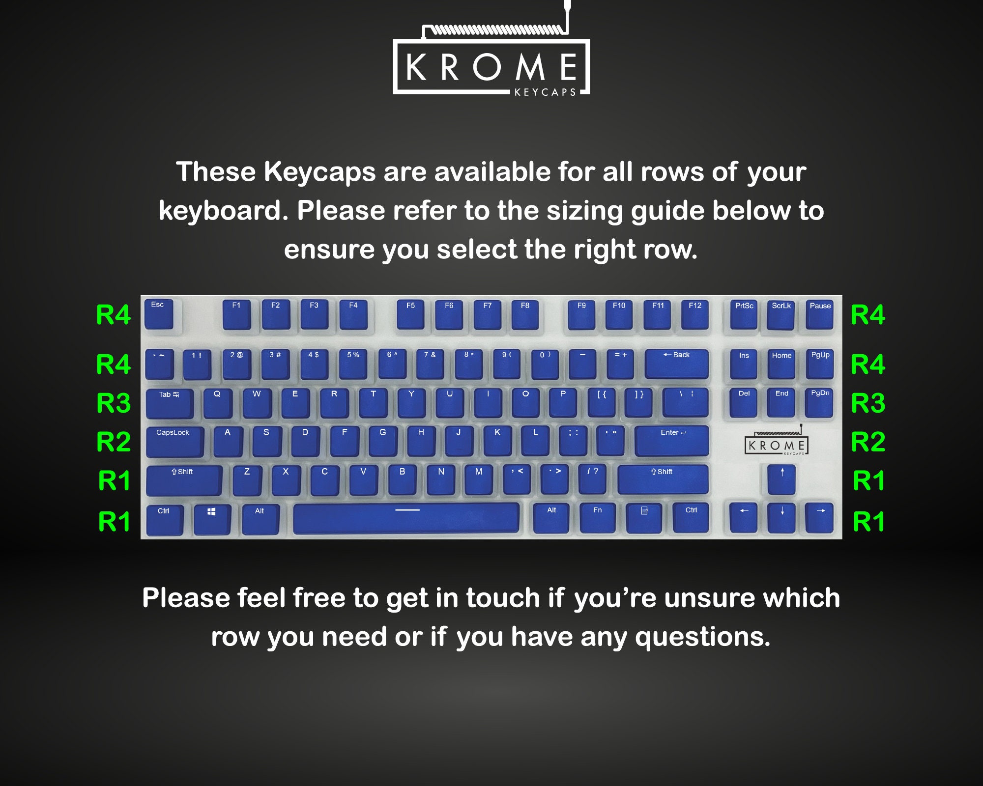 Blank PBT Keycap: R4 Row, OEM Profile - Fits Cherry MX Switches - Etsy  Singapore