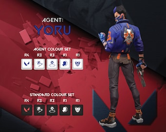Yoru Valorant Keycaps : capacités de l'agent, profil OEM