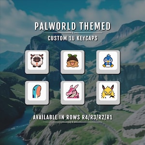 Teclas Palworld: Perfil OEM 1U personalizado - Fan Art
