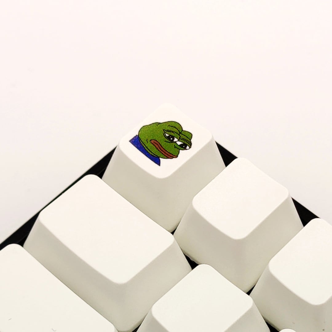 Oem R1 R2 R3 R4 Key Cap Pepe Custom Keycap - R4/R3/R2/R1 - OEM Profile - Fits Cherry MX ...