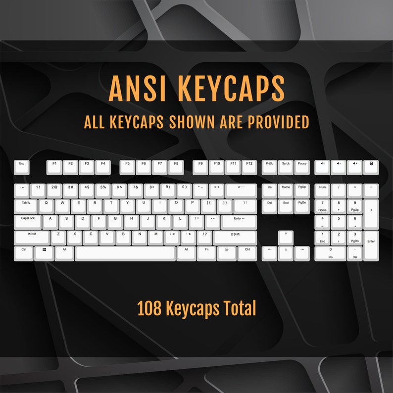 ANSI Turquoise Pudding Double Shot PBT Keycaps Full Set with Backlighting Oem Profile Sizes for 100, 80 Tkl and 60 image 4