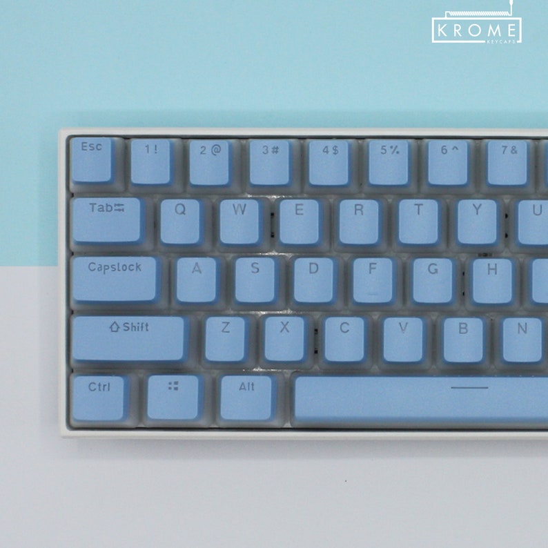 ANSI/ISO - Keychron K2 75% - Double Shot Pudding PBT Keycaps Set - Thumbnail 4