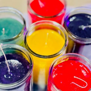 7-Day Glass Candle (Plain)