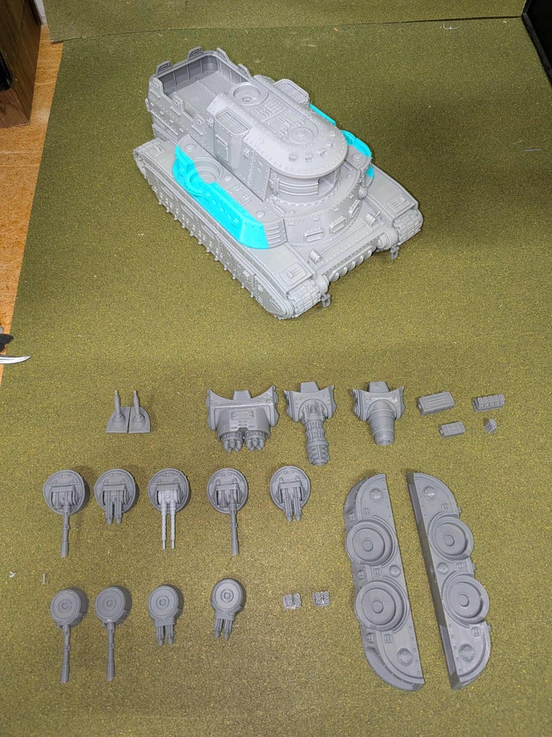 Palisade Super Heavy Tank 3D Printed Wargaming Miniatures NFEYMA Etsy palisade-super-heavy-tank-3d-printed-wargaming-miniatures-nfeyma-etsy