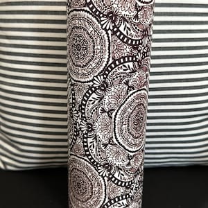 Swear word f word black and white tumbler adult comedy eff off curse words Tumbler Wrap for 20 oz straight sublimation tumbler.