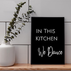 in this kitchen / we dance