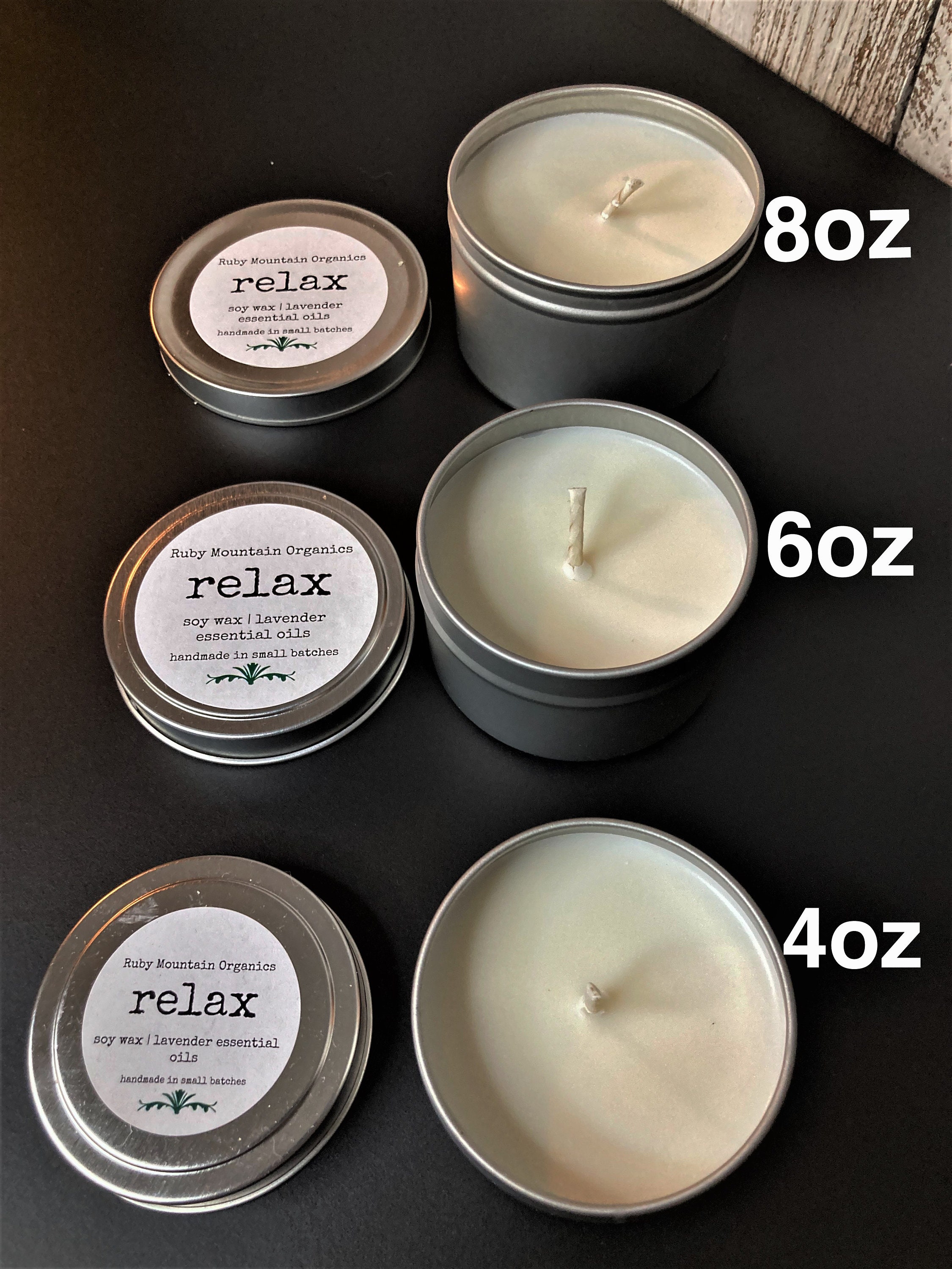 Add Your Company Name - Valentine's Theme - Organic Soy Wax Candle