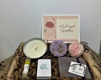 Sympathy Spa Gift | Relaxation Gift | Memorial Gift | Alternative to Flowers | Care and Concern Gift Box |  | Thinking Of You Gift Box |
