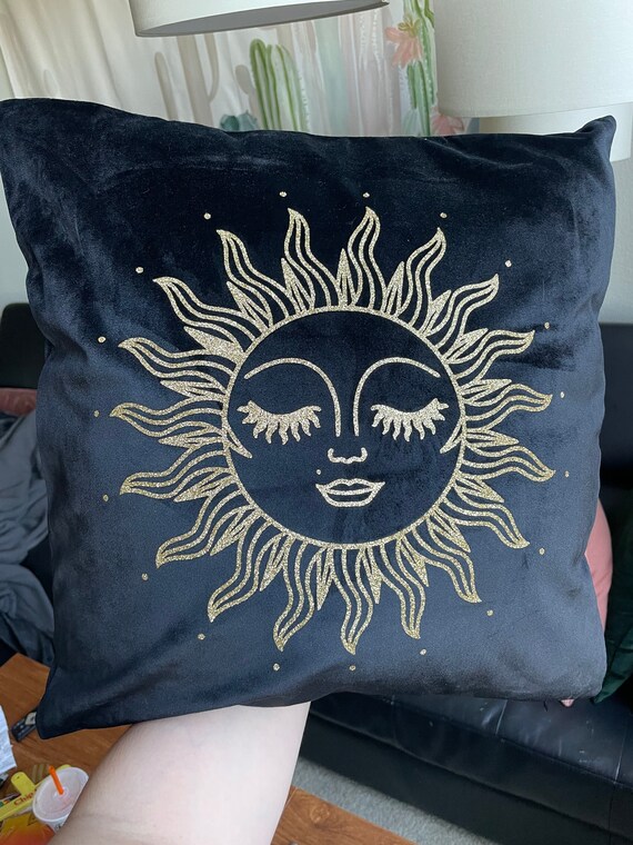 Sun and Moon Celestial Pillows Etsy