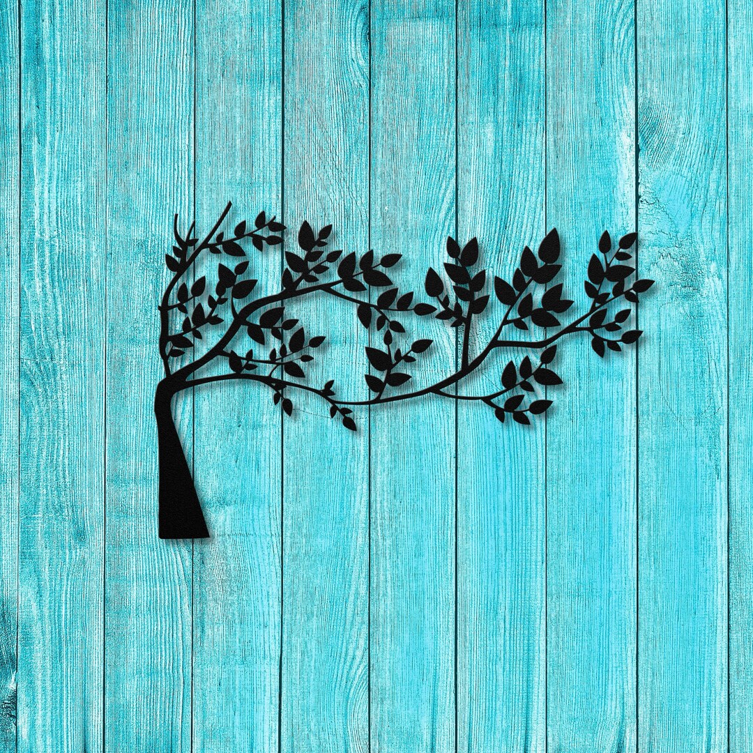 Tree Metal Wall Art, Tree Sign, Tree Wall Decor, Home Decoration, Wall