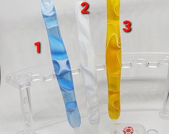 Acrylic Turned, Diamond Painting Crafting Pens, DIY, includes placers and wax and holder!