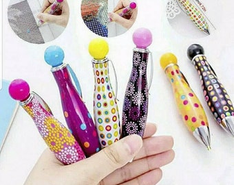Chubby Polka Dot Diamond Painting Pen, single placer