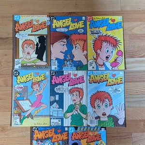 Angel Love 1980&#39;s comics set of 8 #1-5,7,8 +Annual