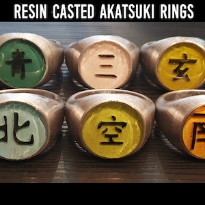 Bague Naruto Akatsuki Itachi Ring Ringe Itachi Anneaux Anime Bague