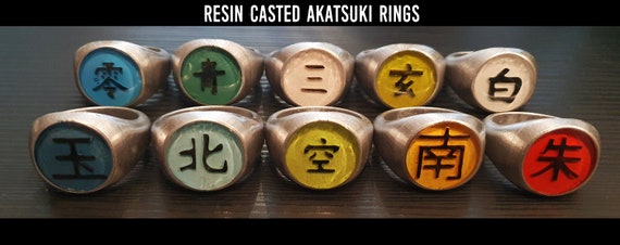 Akatsuki Rings Akatsuki, Itachi, Itachi uchiha, símbolos dos anéis da  akatsuki - thirstymag.com