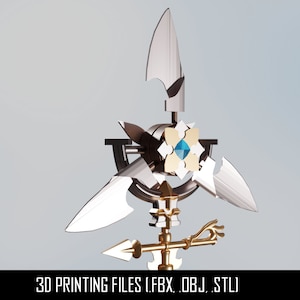 Atelier Ryza - Ryza&#39;s staff - Files for 3D printing - sliced