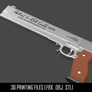 Hellsing - Hellsing ARMS .454 Casull Auto - File per la stampa 3D