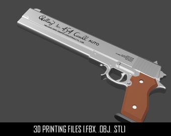 Hellsing - Hellsing ARMS .454 Casull Auto - Files for 3D printing