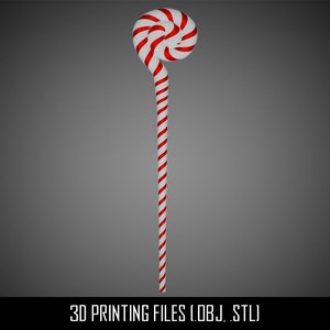 One Piece - Perospero's candy cane - Files for 3D printing - sliced